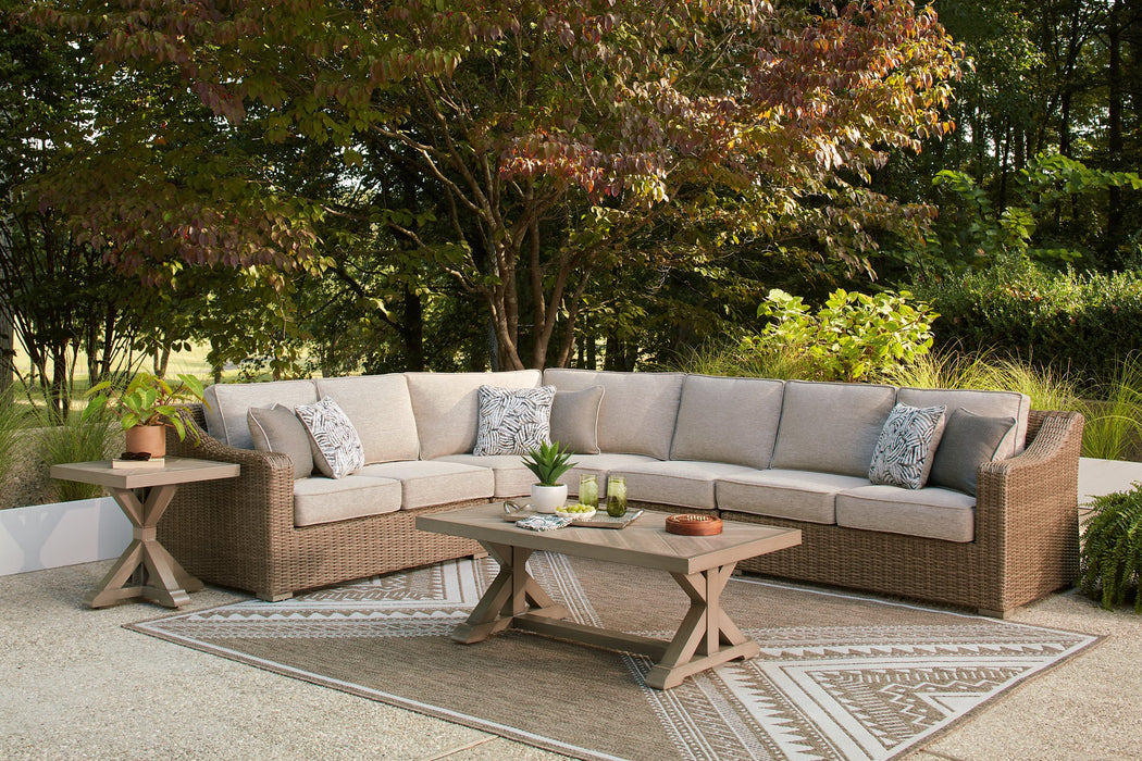 Laguna Heights Outdoor Sectional - House Of Furniture/Allan's Gallery