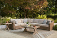 Laguna Heights Outdoor Sectional - House Of Furniture/Allan's Gallery