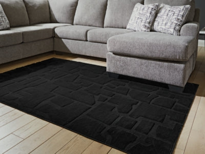 Gibbswell Washable 5' x 7' Area Rug - House Of Furniture/Allan's Gallery