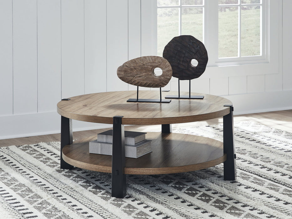 Ridgester Coffee Table - House Of Furniture/Allan's Gallery