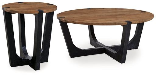 Hanneforth Occasional Table Set - House Of Furniture/Allan's Gallery