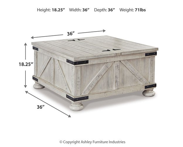 Carynhurst Coffee Table - House Of Furniture/Allan's Gallery