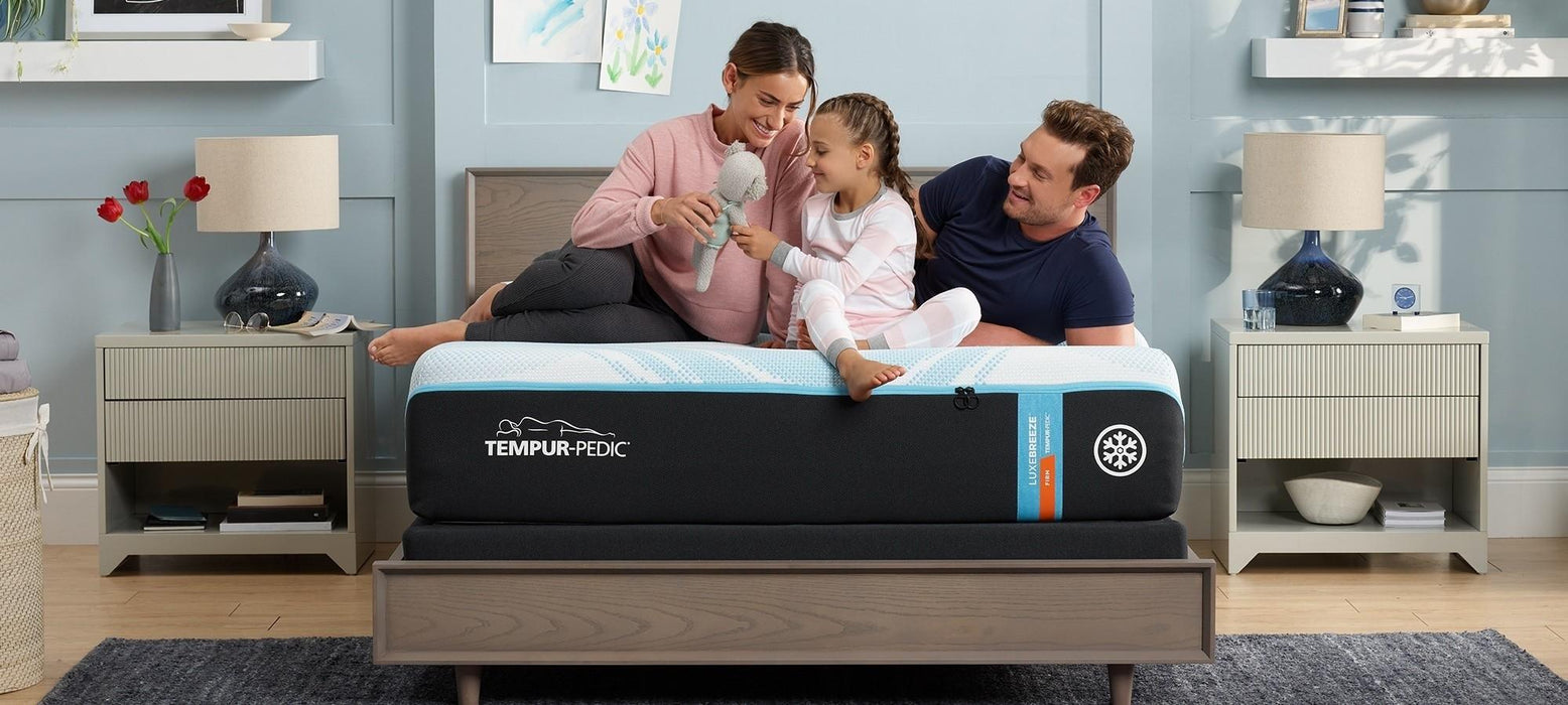 Tempur-Pedic LuxeBreeze Firm Mattress - House Of Furniture/Allan's Gallery