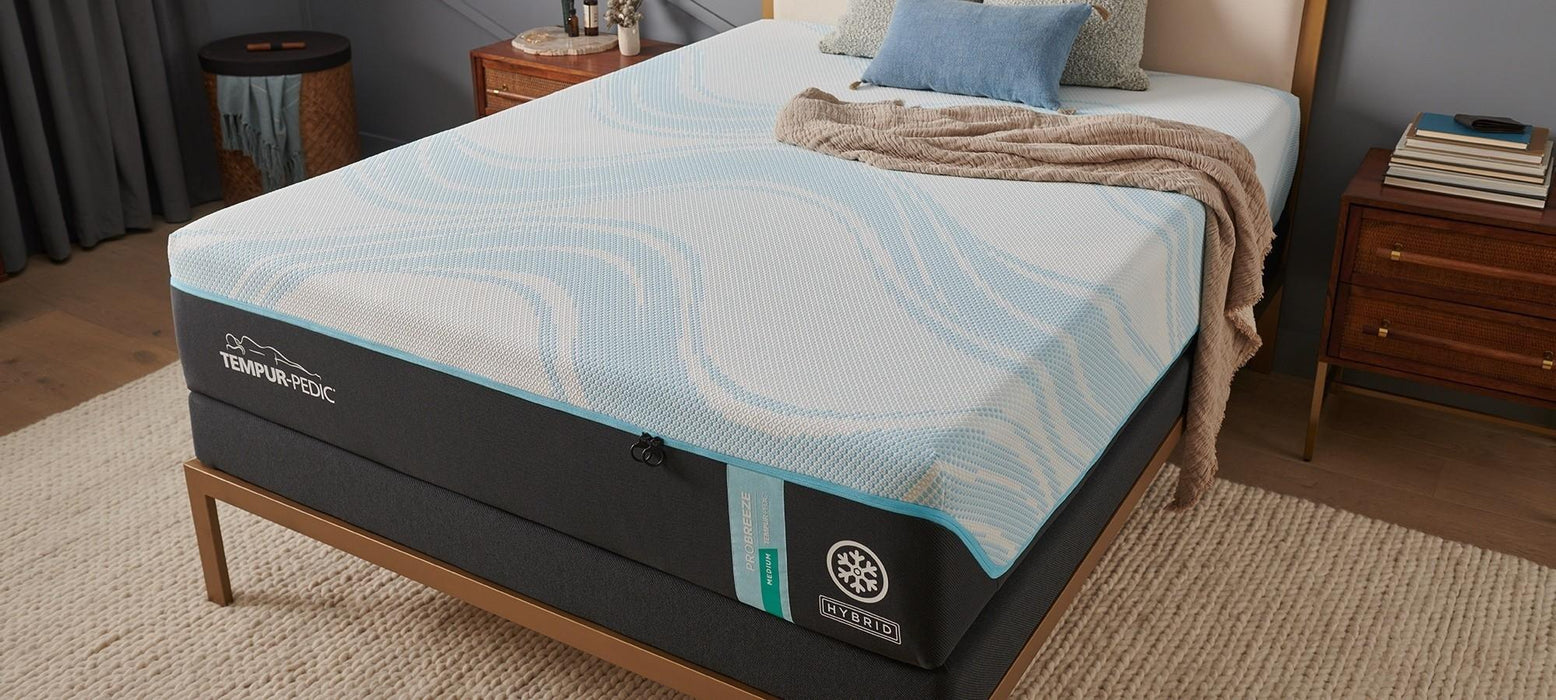 Tempur-Pedic ProBreeze Medium Hybrid Mattress - House Of Furniture/Allan's Gallery