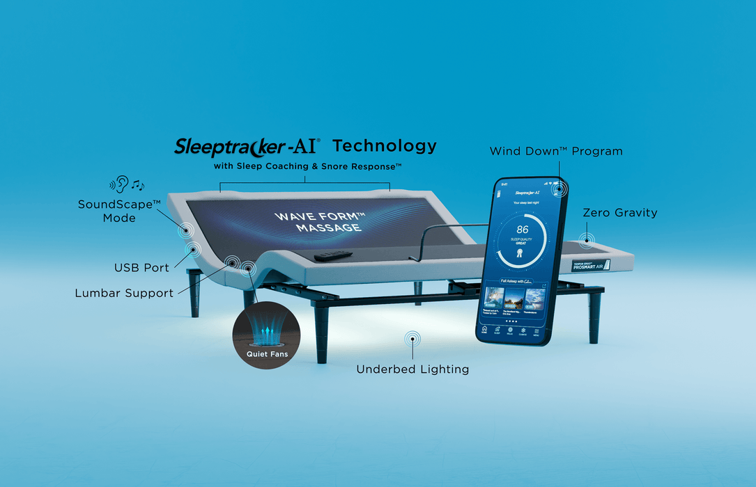 Tempur-Ergo ProSmart Air - House Of Furniture/Allan's Gallery