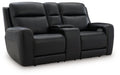 5Z-Comfort Power Reclining Loveseat with Console - House Of Furniture/Allan's Gallery