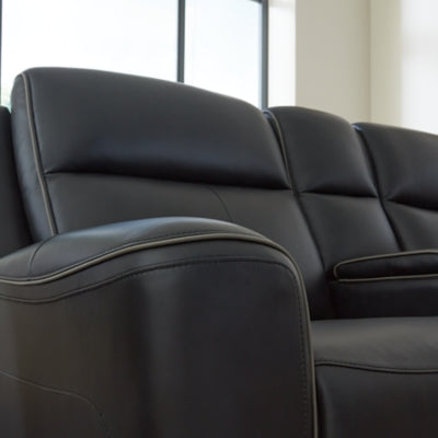 5Z-Relaxation Power Reclining Loveseat with Console - House Of Furniture/Allan's Gallery