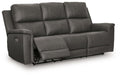 Bleckley Power Reclining Sofa - House Of Furniture/Allan's Gallery