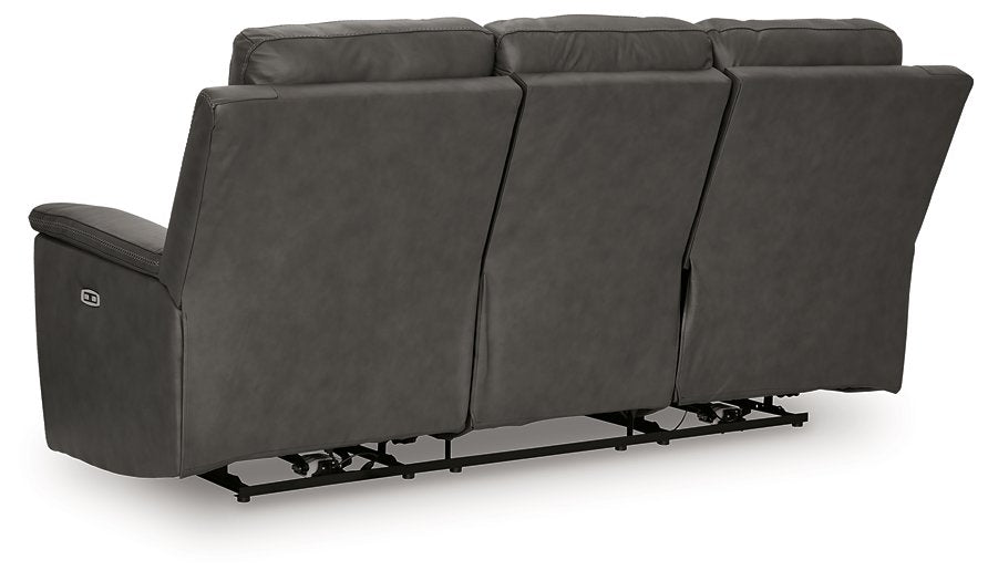 Bleckley Power Reclining Sofa - House Of Furniture/Allan's Gallery