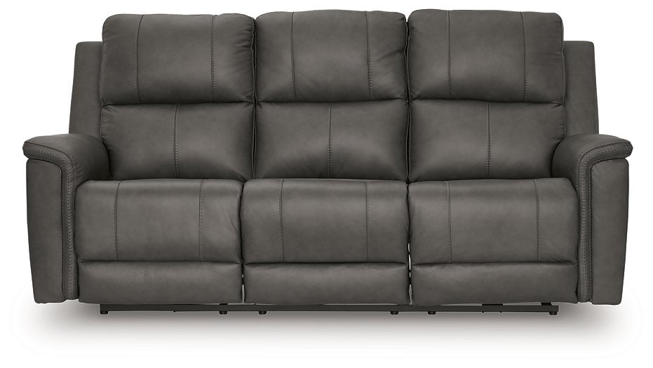 Bleckley Power Reclining Sofa - House Of Furniture/Allan's Gallery