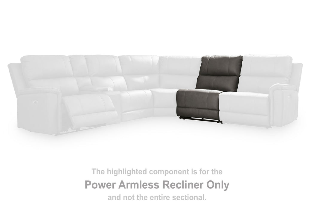 Bleckley Power Reclining Sectional - House Of Furniture/Allan's Gallery