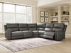 Bleckley Power Reclining Sectional - House Of Furniture/Allan's Gallery