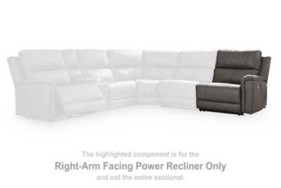 Bleckley Power Reclining Sectional - House Of Furniture/Allan's Gallery