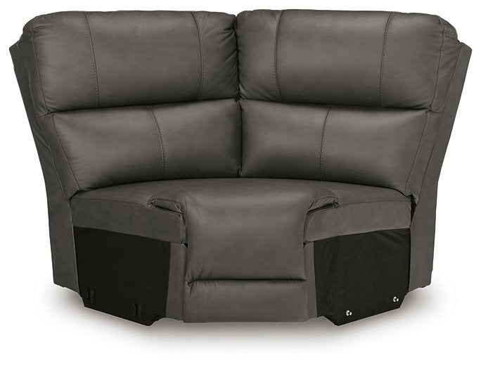 Bleckley Power Reclining Sectional - House Of Furniture/Allan's Gallery