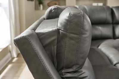 Bleckley Power Reclining Sectional - House Of Furniture/Allan's Gallery
