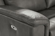 Bleckley Power Reclining Loveseat with Console - House Of Furniture/Allan's Gallery