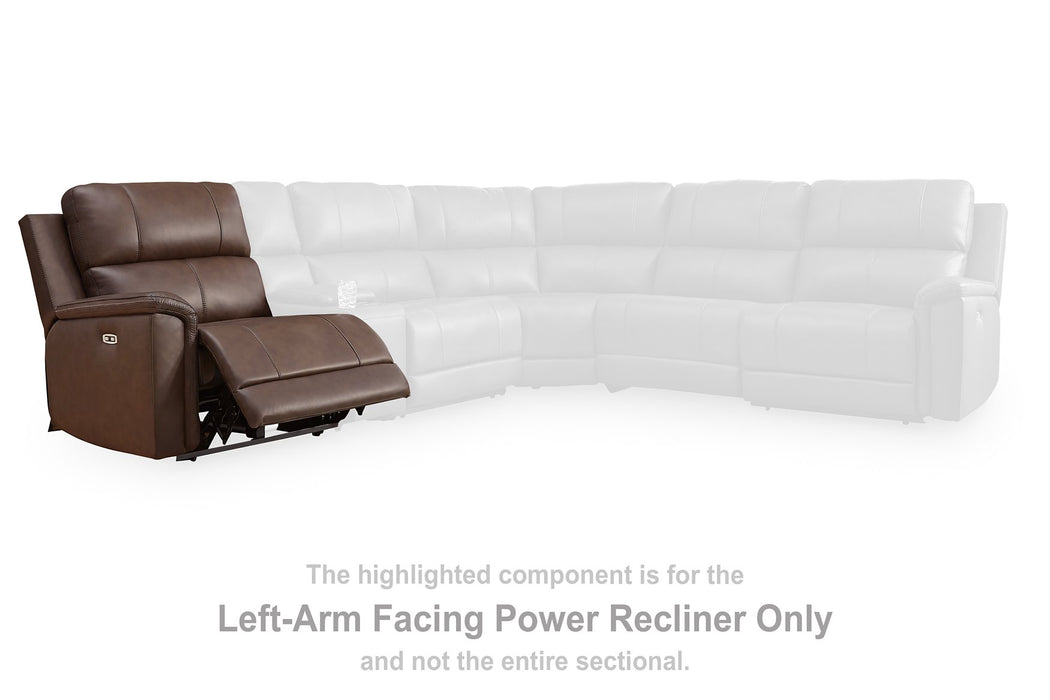 Bleckley Power Reclining Sectional - House Of Furniture/Allan's Gallery