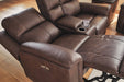 Bleckley Power Reclining Loveseat with Console - House Of Furniture/Allan's Gallery