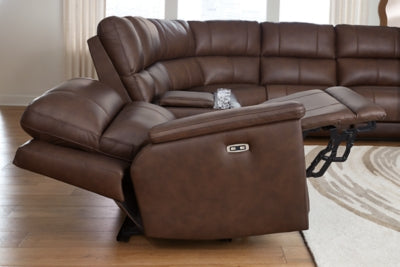 Bleckley Power Reclining Sectional - House Of Furniture/Allan's Gallery