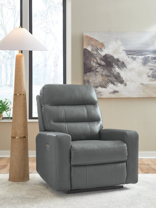 Pennacle Pier Power Recliner - House Of Furniture/Allan's Gallery