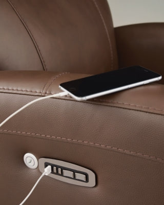 Pincara Power AutoGlide Recliner - House Of Furniture/Allan's Gallery