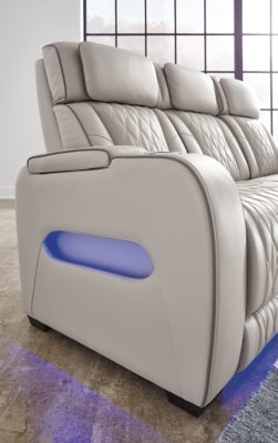 Boyington Power Reclining Sofa - House Of Furniture/Allan's Gallery
