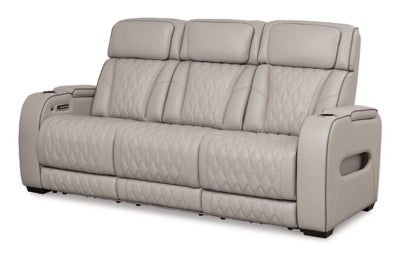 Boyington Power Reclining Sofa - House Of Furniture/Allan's Gallery