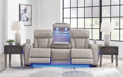 Boyington Power Reclining Sofa - House Of Furniture/Allan's Gallery