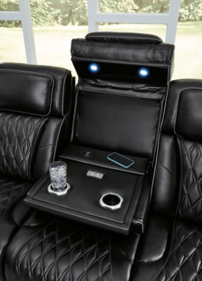Boyington Power Reclining Sofa - House Of Furniture/Allan's Gallery