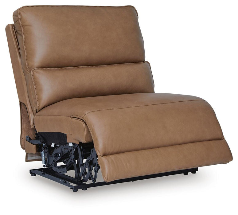 DeepWakes Reclining Sectional with Storage Console - House Of Furniture/Allan's Gallery