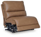 DeepWakes Reclining Sectional with Storage Console - House Of Furniture/Allan's Gallery