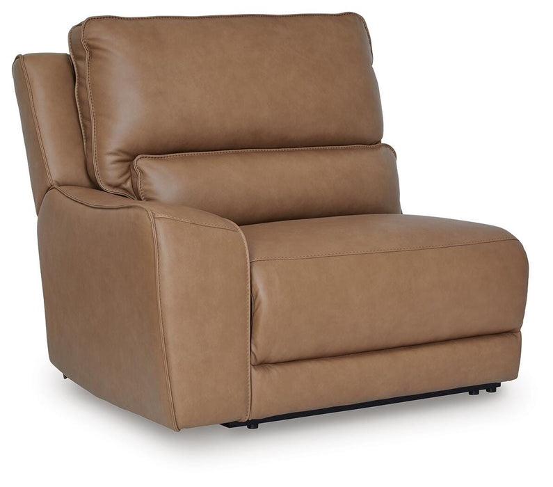 DeepWakes Reclining Sectional with Storage Console - House Of Furniture/Allan's Gallery