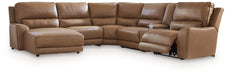 DeepWakes Power Reclining Sectional with Chaise - House Of Furniture/Allan's Gallery