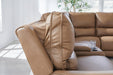 DeepWakes Reclining Sectional with Storage Console - House Of Furniture/Allan's Gallery