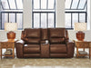 DeepWakes Power Reclining Loveseat with Console - House Of Furniture/Allan's Gallery