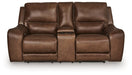 DeepWakes Power Reclining Loveseat with Console - House Of Furniture/Allan's Gallery