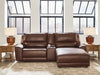 DeepWakes Power Reclining Sectional with Chaise - House Of Furniture/Allan's Gallery