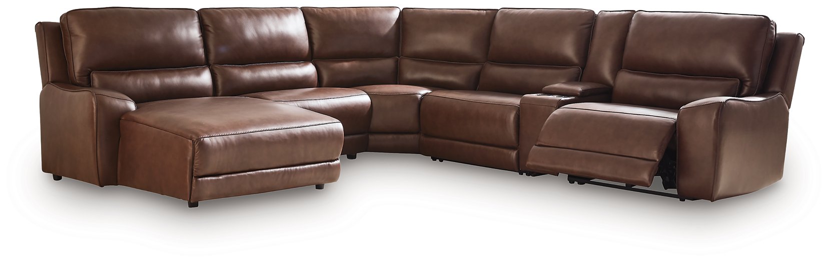 DeepWakes Power Reclining Sectional with Chaise - House Of Furniture/Allan's Gallery