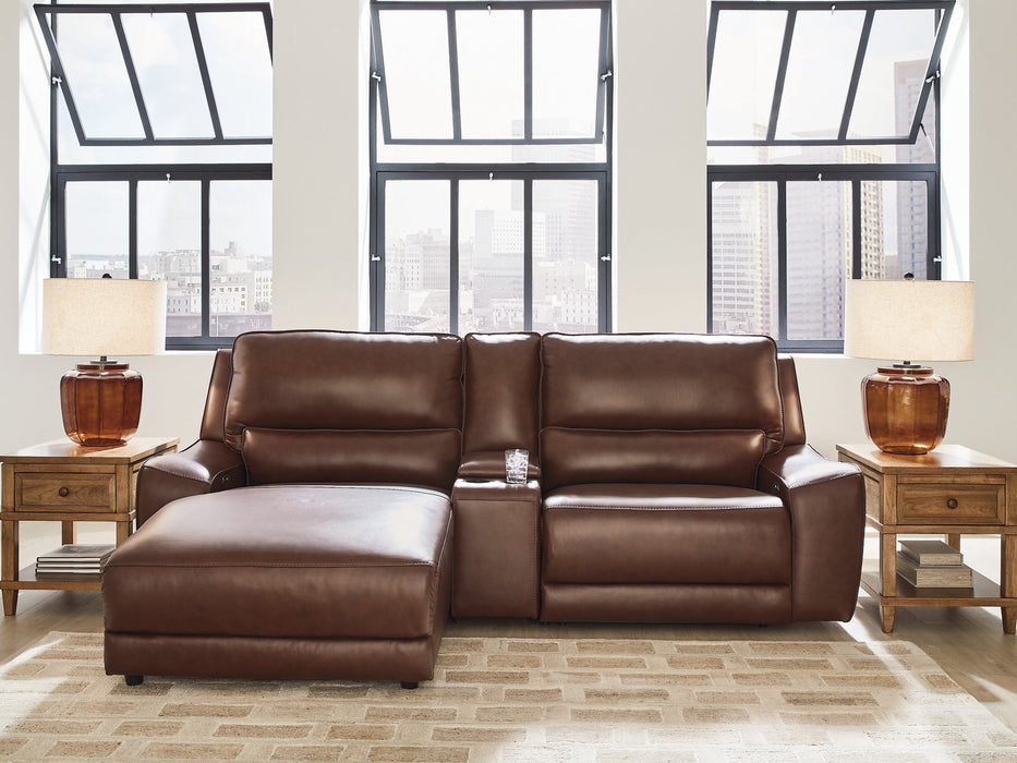 DeepWakes Power Reclining Sectional with Chaise - House Of Furniture/Allan's Gallery