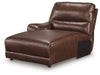 DeepWakes Power Reclining Sectional with Chaise - House Of Furniture/Allan's Gallery