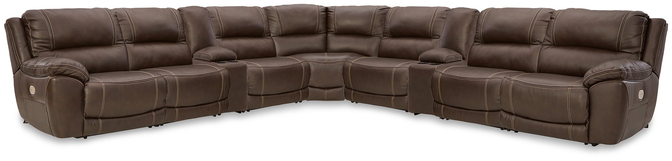 Dunleith Power Reclining Sectional - House Of Furniture/Allan's Gallery