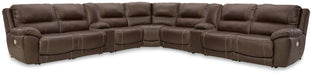 Dunleith Power Reclining Sectional - House Of Furniture/Allan's Gallery