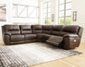 Dunleith Power Reclining Sectional - House Of Furniture/Allan's Gallery