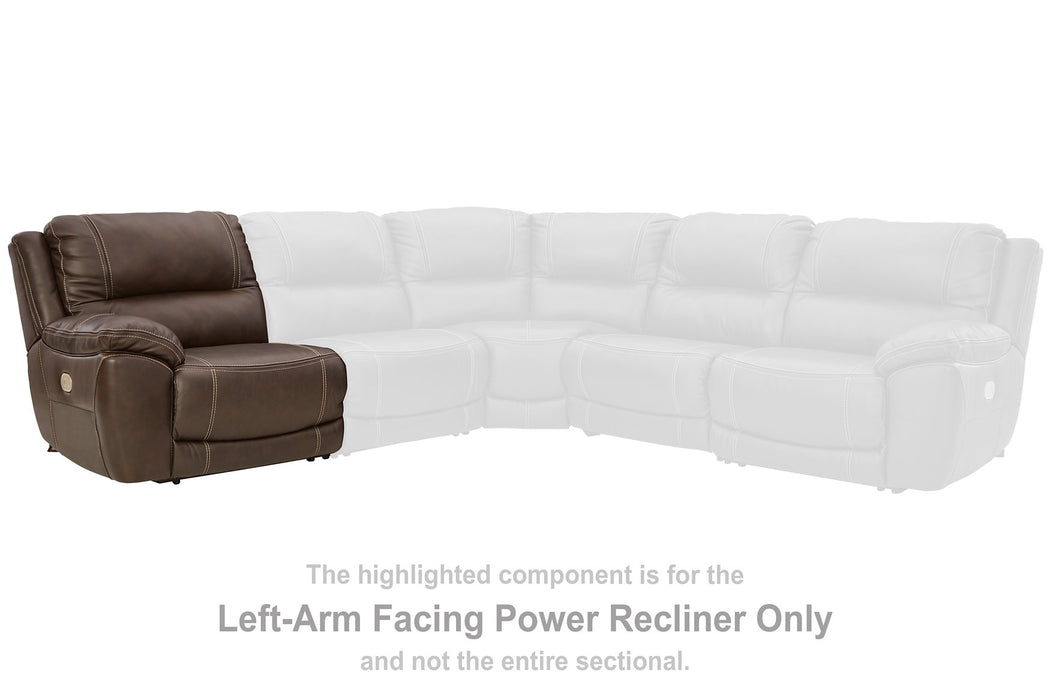 Dunleith Power Reclining Sectional - House Of Furniture/Allan's Gallery