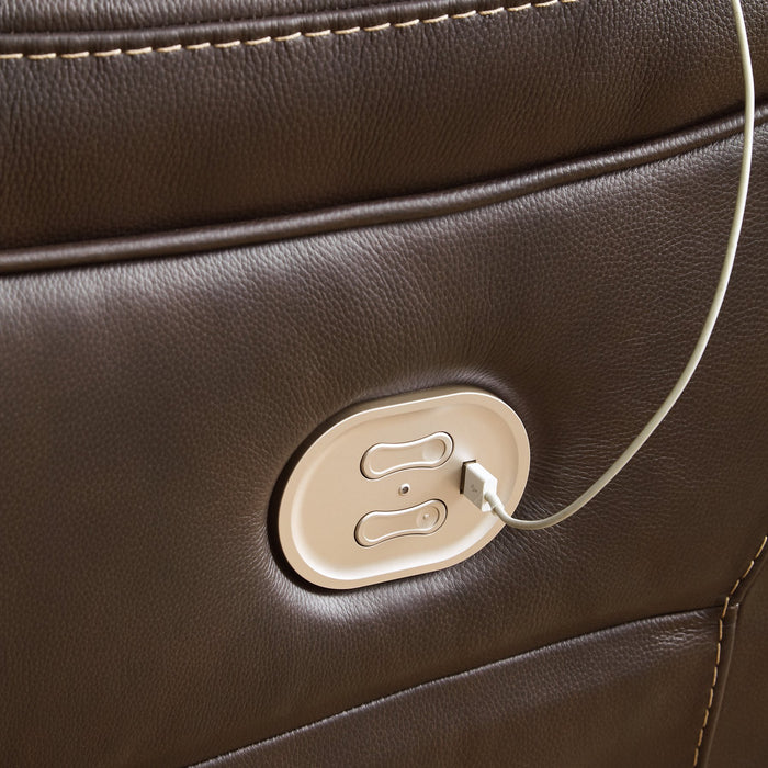 Dunleith Power Reclining Sectional - House Of Furniture/Allan's Gallery