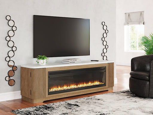 Camdill 80" TV Stand with Electric Fireplace - House Of Furniture/Allan's Gallery
