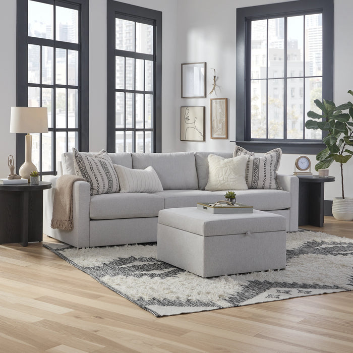 Flex Sofa with Standard Arm and Storage Ottoman - 5000003544