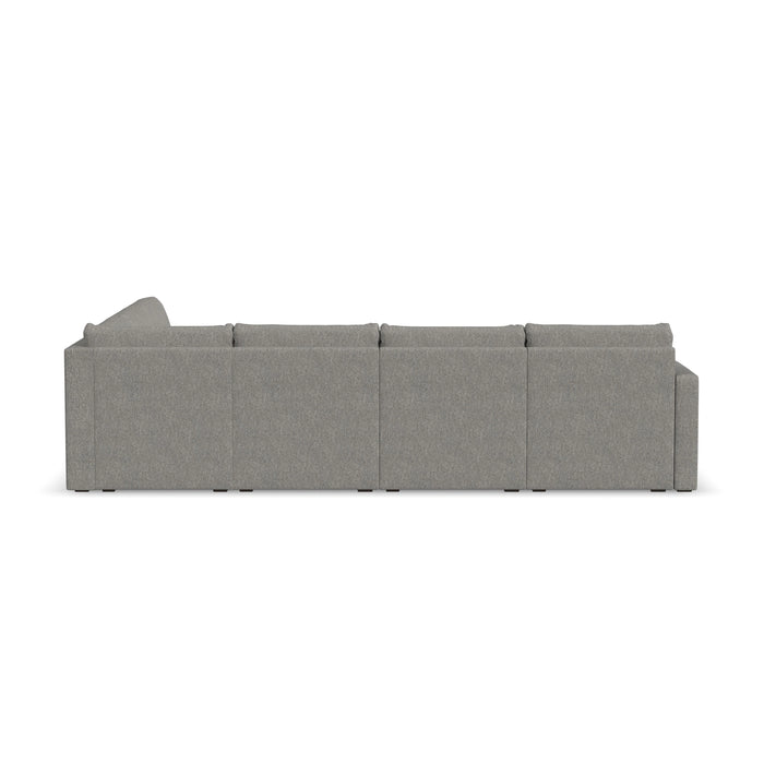 Flex 6-Seat Sectional with Standard Arm - 5000003533