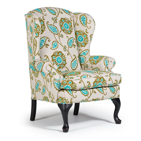 Sylvia QUEEN ANNE WING CHAIR