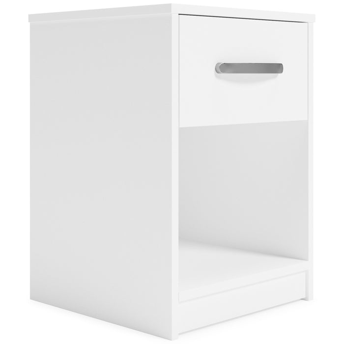 Flannia - One Drawer Night Stand